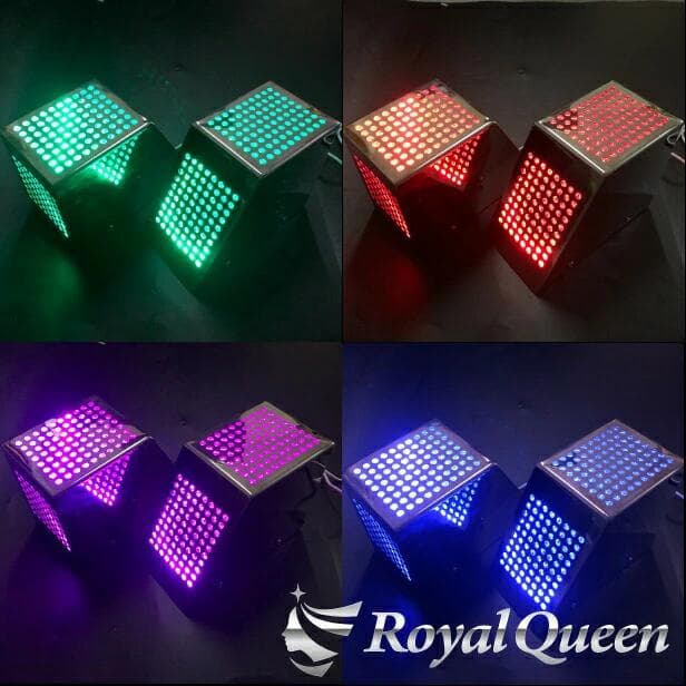 0628 バンパーブッシュ プラ板付き LEDユニット無し 鏡面 2個セット