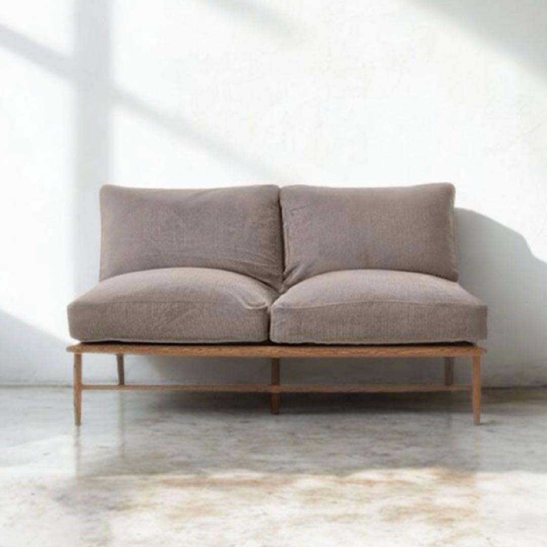 モモナチュラル クラウドソファ2P