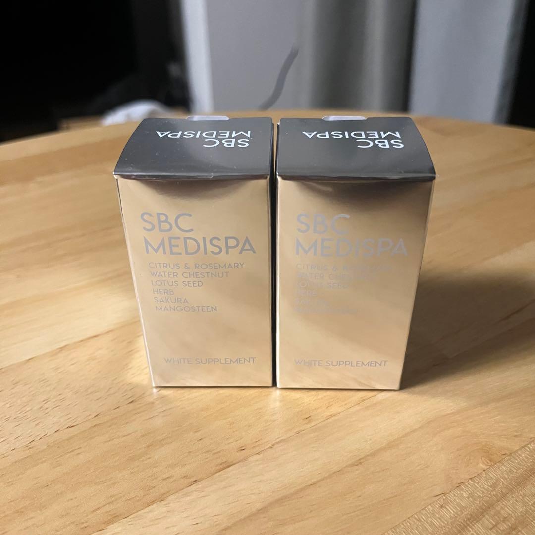 【新品未開封】SBC MEDISPA ホワイトサプリメント　2個セット