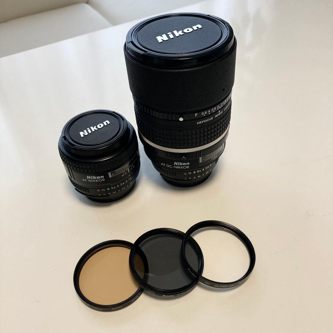 【ニコンオールド】50mm・105mm単焦点 各種フィルタセット