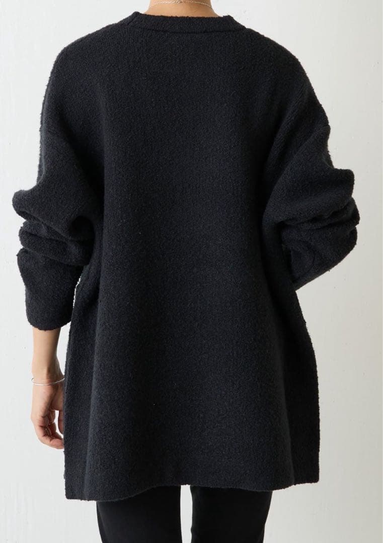 ビアズリー　ブークレー接結スリットプルオーバー