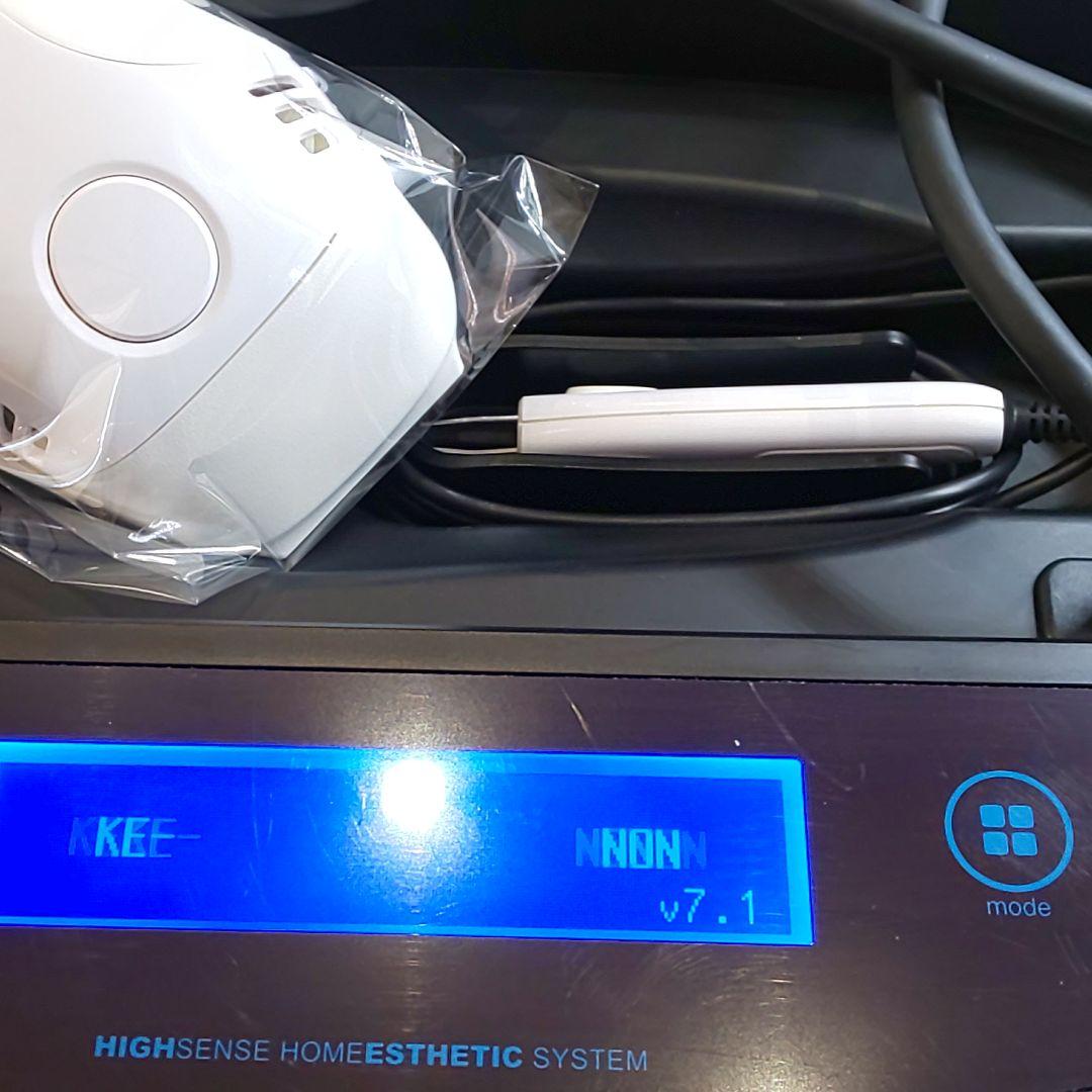 ケノン 脱毛器 ver7.1 カートリッジ2個付 シリアルナンバー有 396