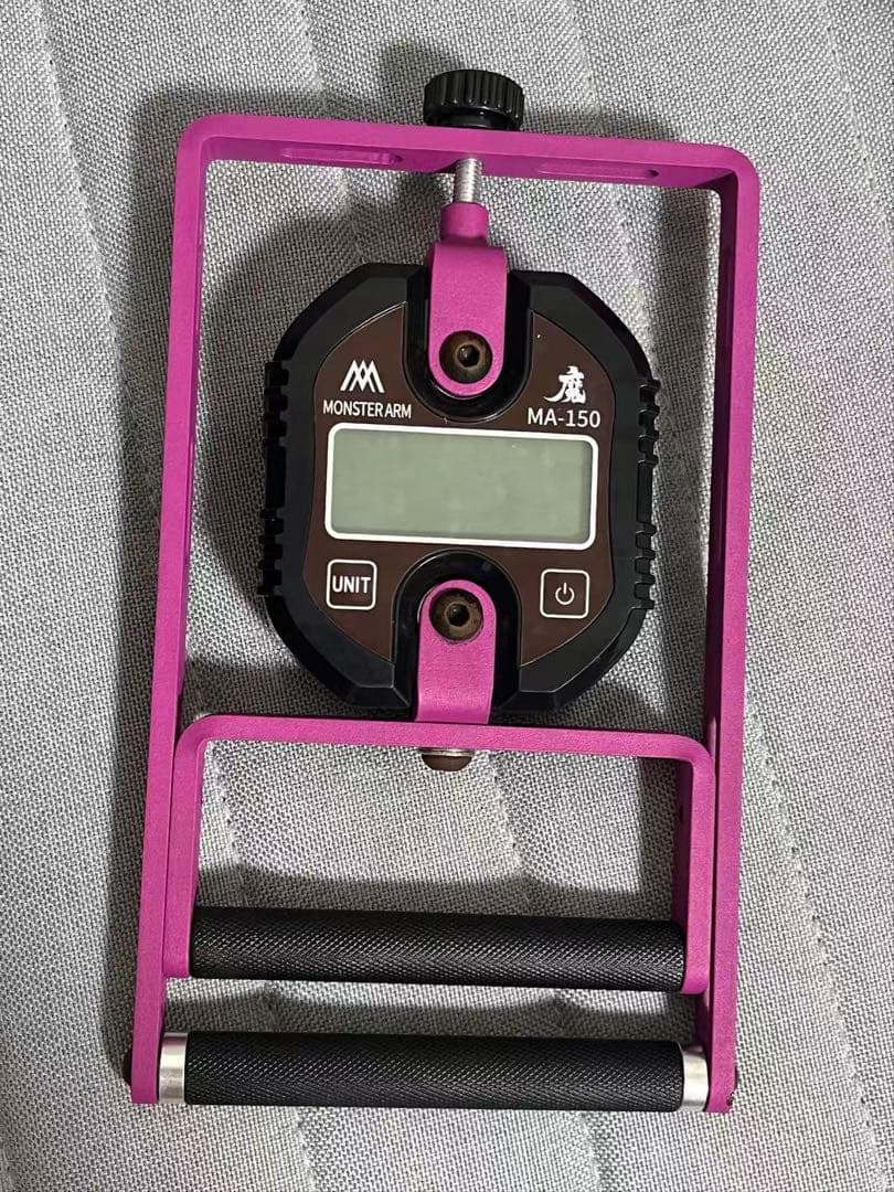 MA-150 軽量モデル ブラック《MA》150kgまで計測出来る握力計