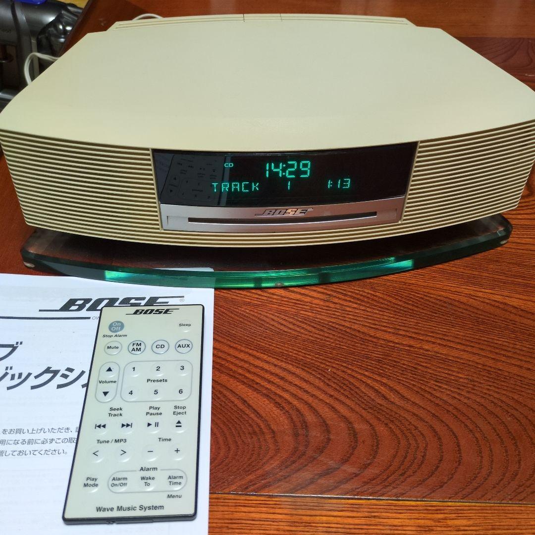 Bose WAVE MUSIC SYSTEM完動品　純正大リモコンコード取説