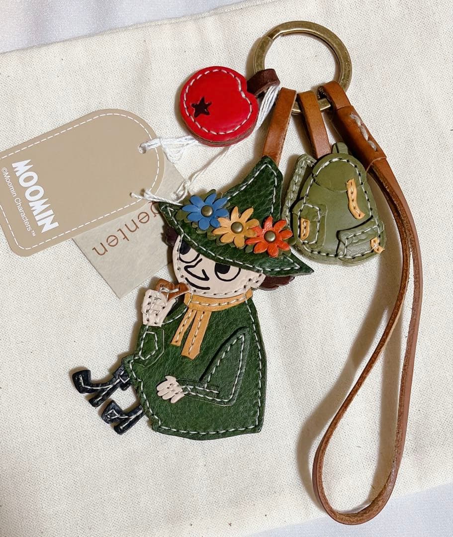 【新品未使用】　genten ゲンテン ムーミン スナフキン ワクワクチャーム