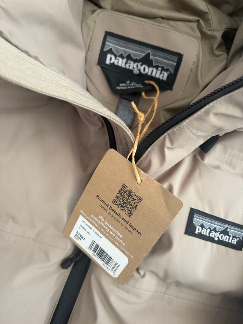 未使用タグ付‼️ パタゴニア　ジャクソングレイシャー　メンズ　ダウンジャケット　S