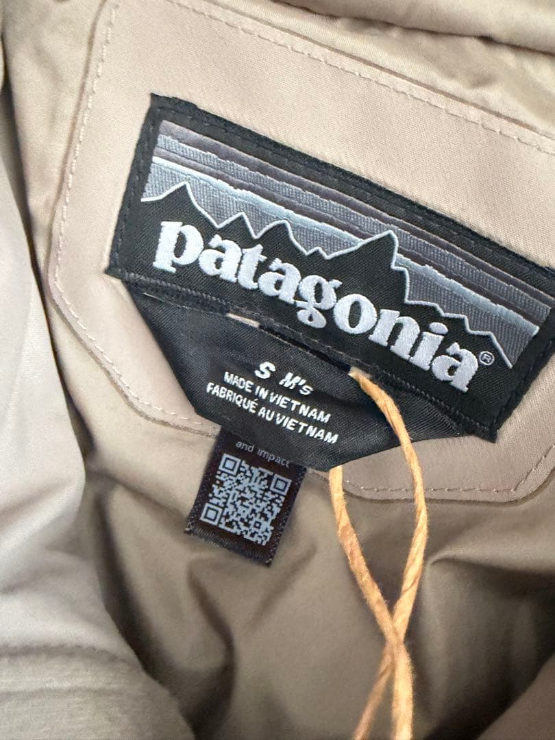 未使用タグ付‼️ パタゴニア　ジャクソングレイシャー　メンズ　ダウンジャケット　S