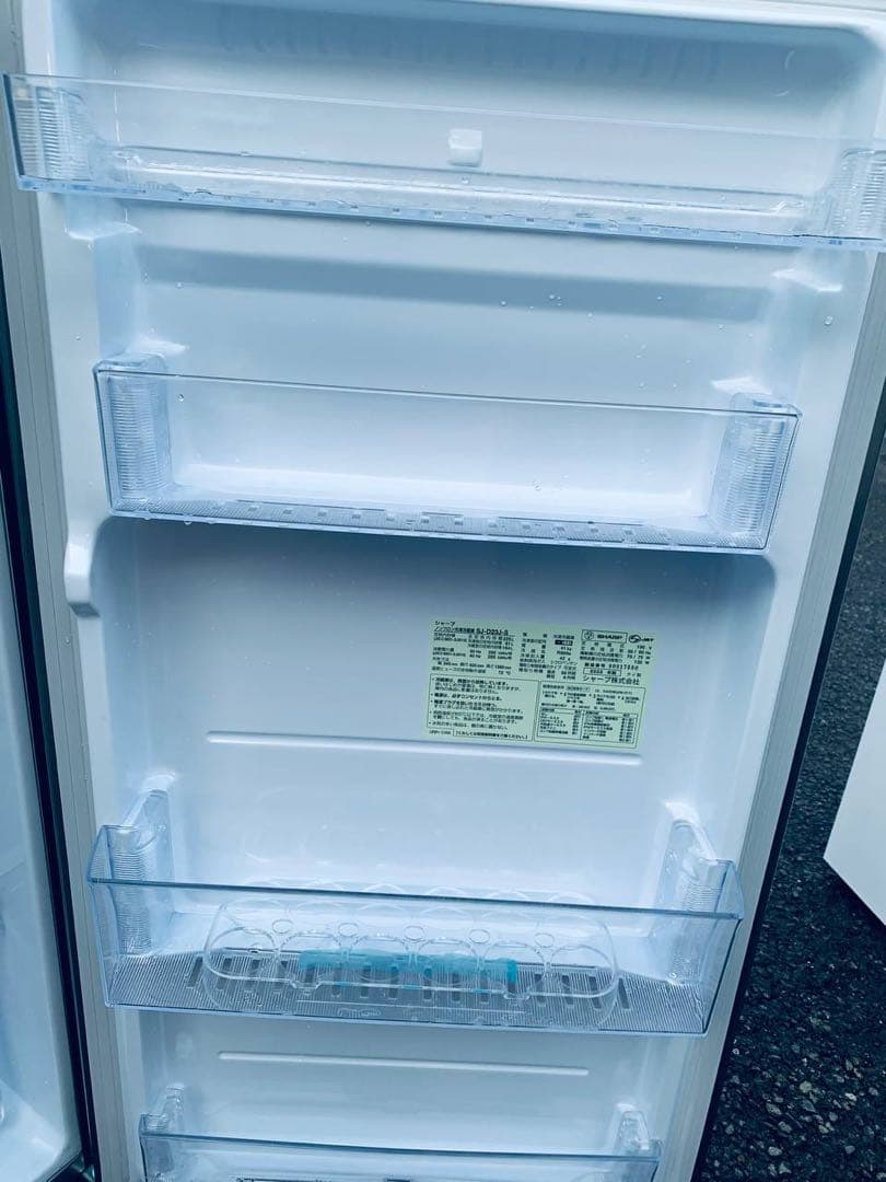 ①✅SHARPノンフロン冷凍冷蔵庫✅ ✅SJ-D23J-S✅送料設置無料