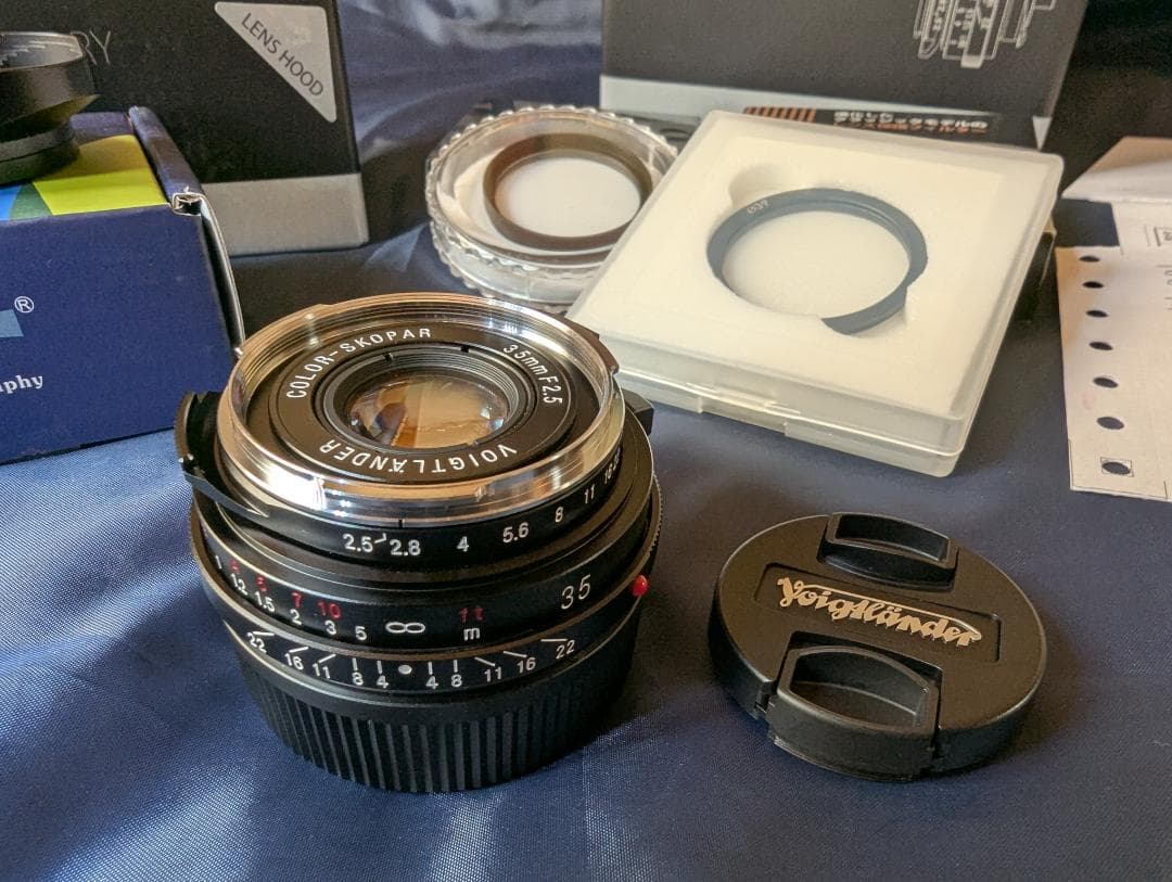 COLOR-SKOPAR 35mm F2.5 PII VM メーカ保証26年2月