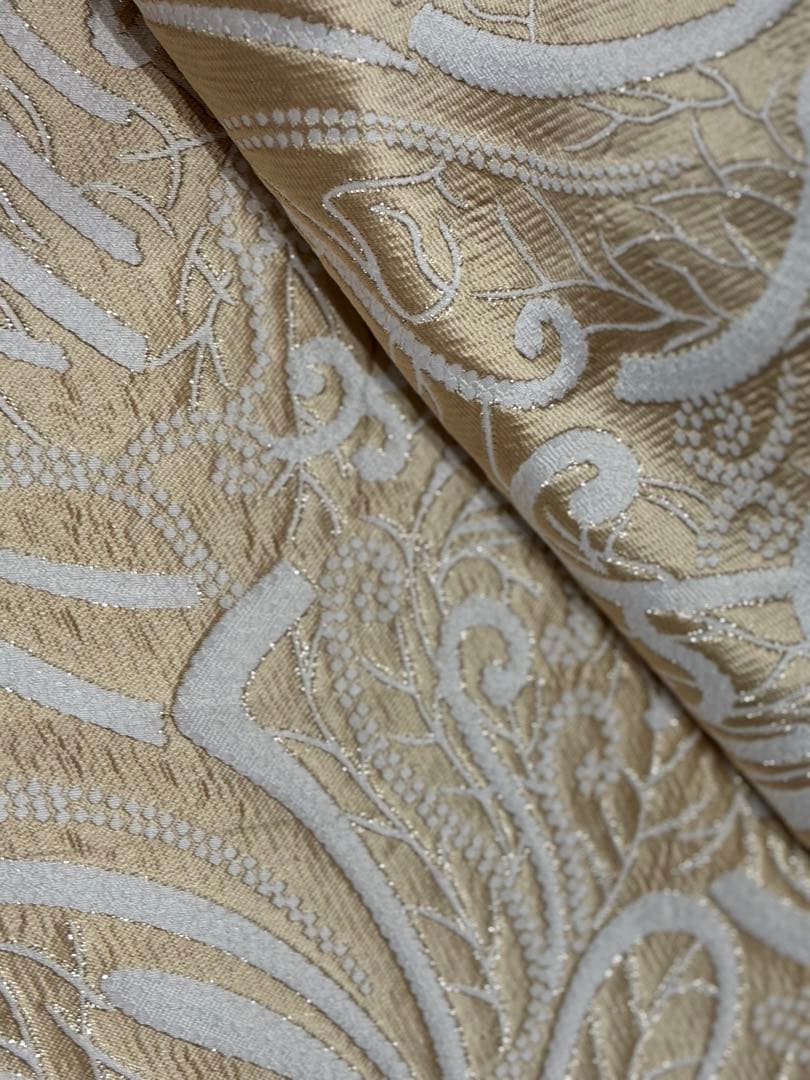 大人兵児帯　【スノーホワイト】【レッドメタル】のセット