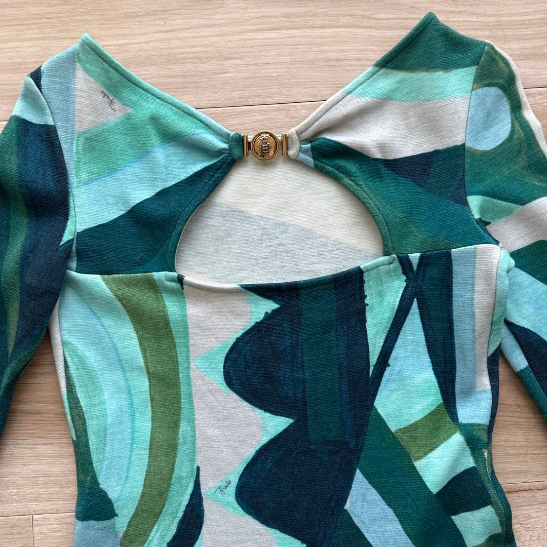 エミリオプッチ　タイト　ニットワンピース