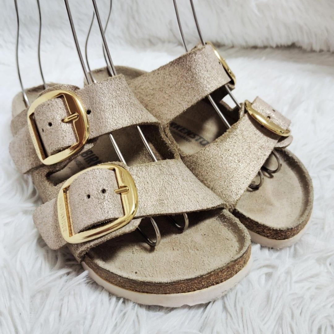 美品！ ビルケンシュトック アリゾナ ビッグバックル 金 35/22.5
