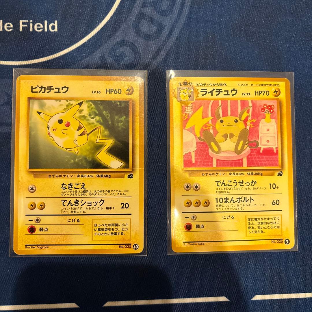 ピカチュウ　ライチュウ イントロパック