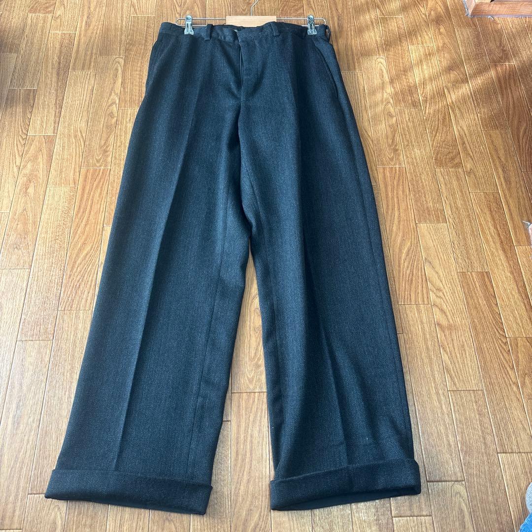 パンツ Giorgio Armani wool slacks