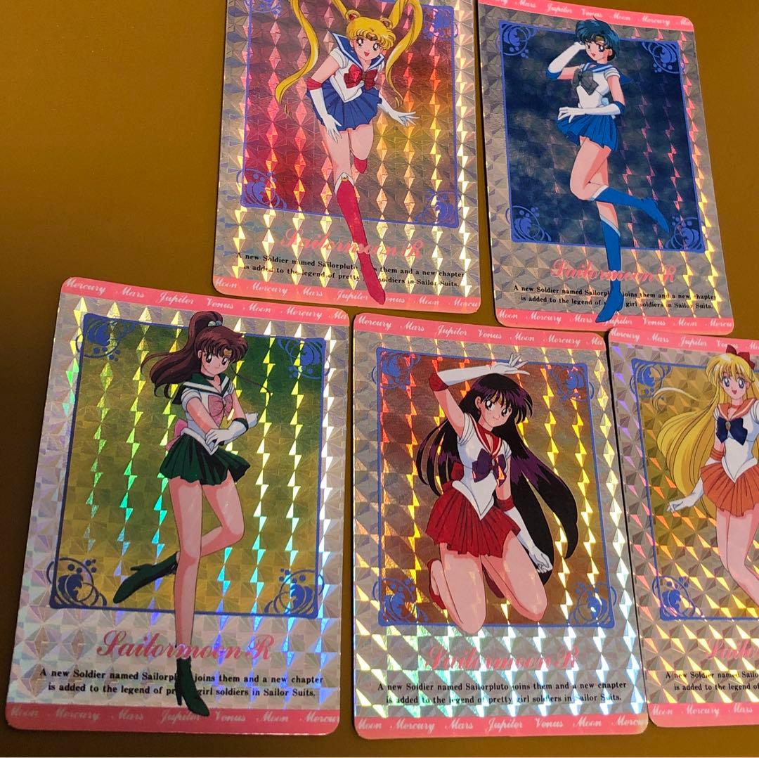 美少女戦士セーラームーンR カードダス　5枚　ホログラム