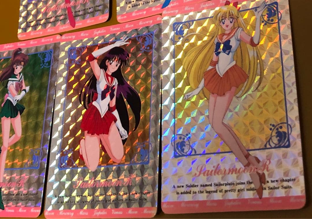 美少女戦士セーラームーンR カードダス　5枚　ホログラム