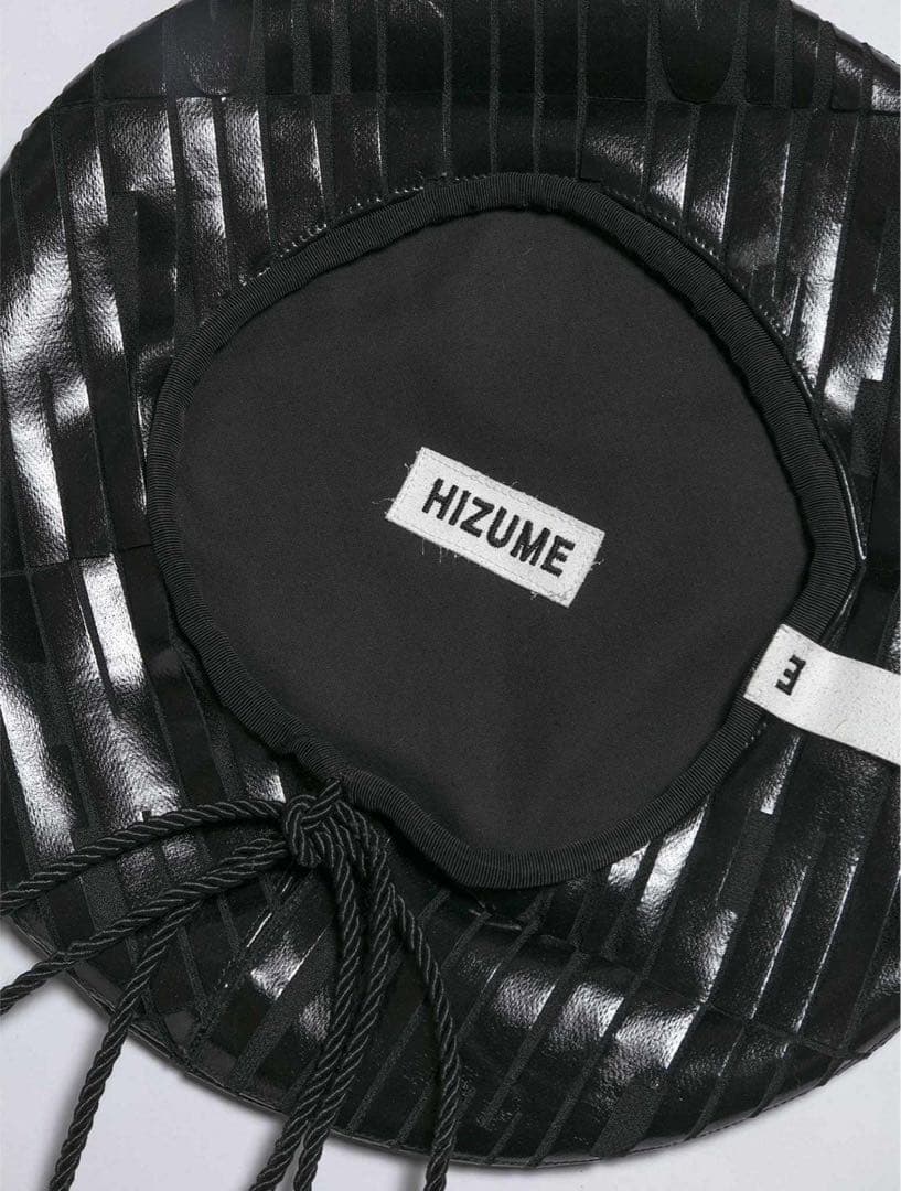 HIZUNE ヒヅメ　ベレー帽　 帽子　黒　comme des garcons