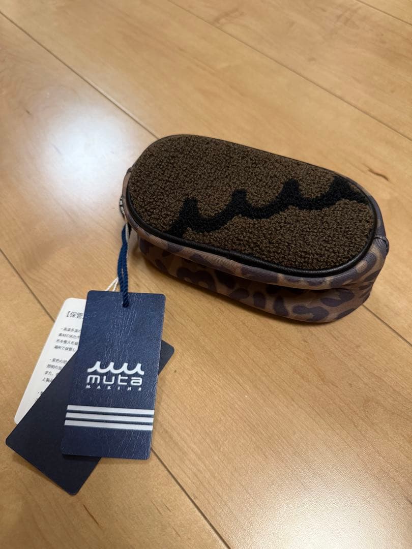 muta ヒョウ柄ポーチ