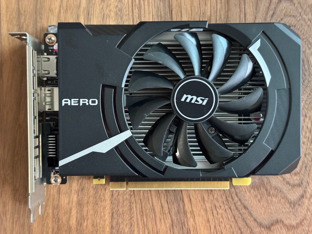 グラフィックボード・グラボ・ビデオカード MSI GeForce GTX 1650 D6 AERO ITX J OC