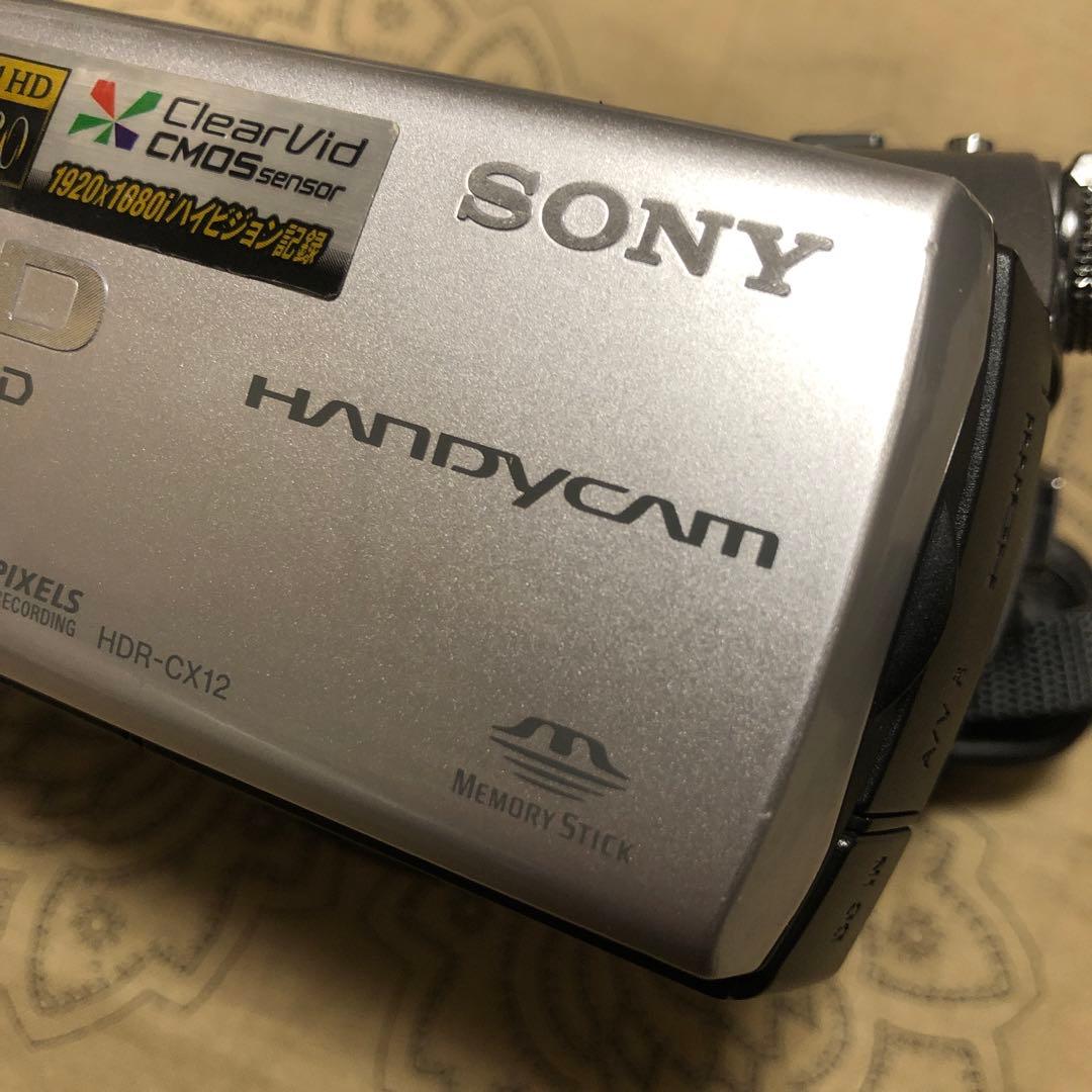 美品 SONY HDR-CX12 ビデオカメラ