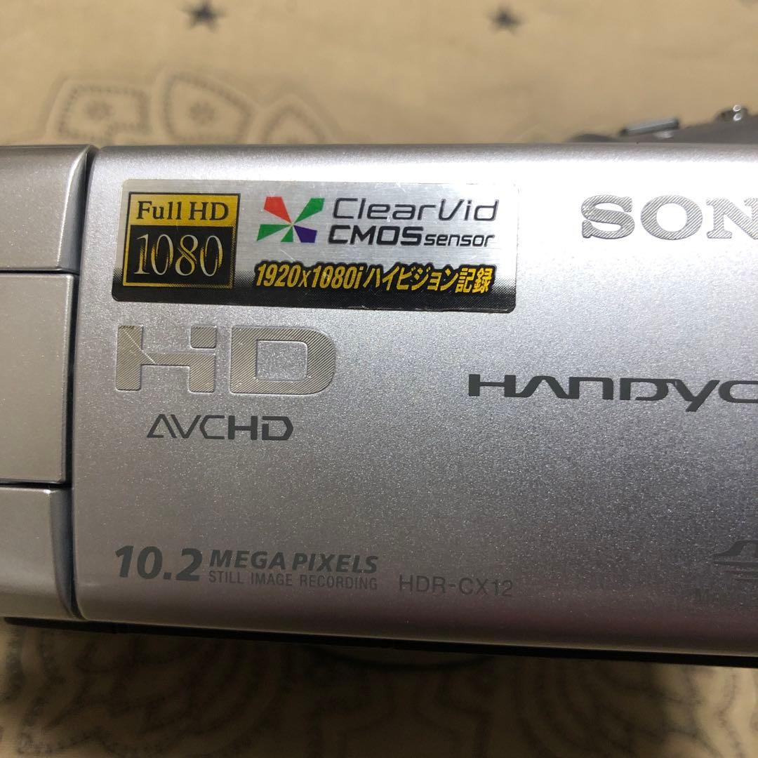 美品 SONY HDR-CX12 ビデオカメラ