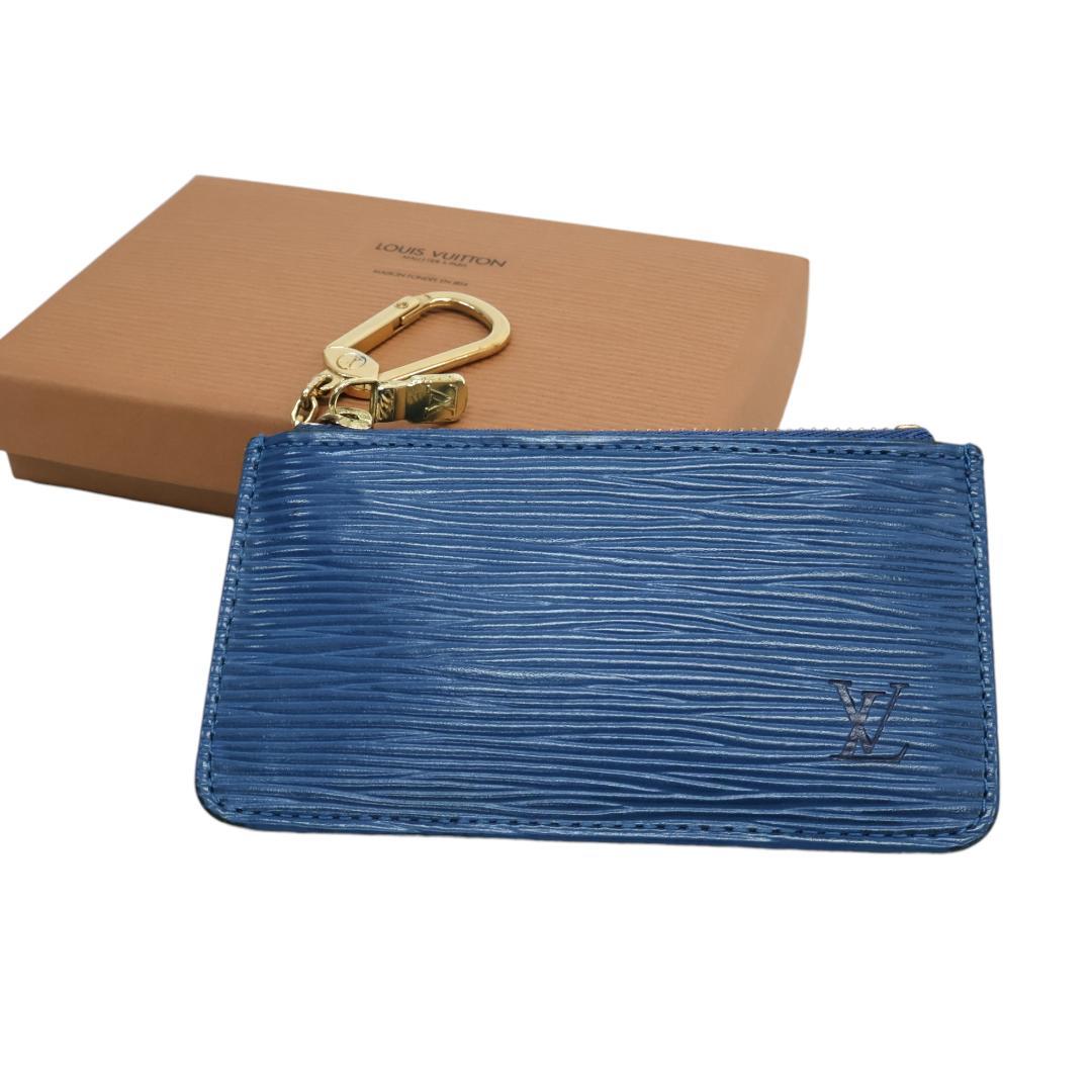 美品 ルイヴィトン エピレザー ケース ポシェットクレ M63805