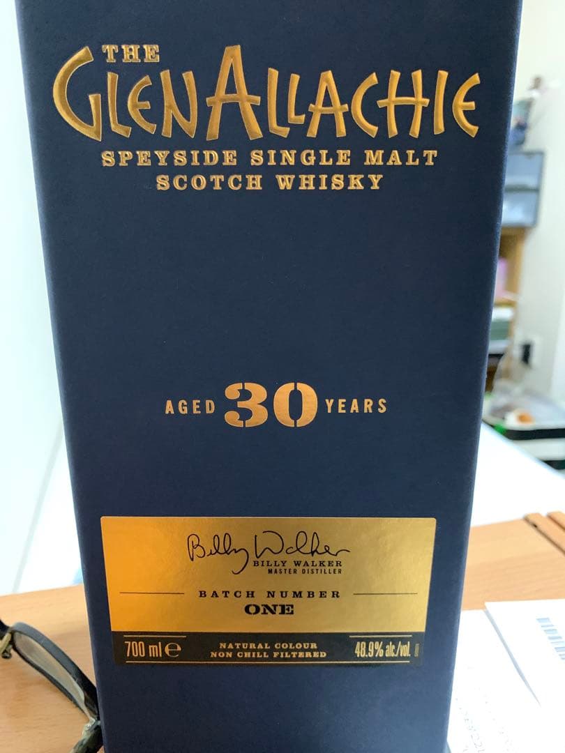 K*1様 GlenAllachie 30年 700ml 48.9%