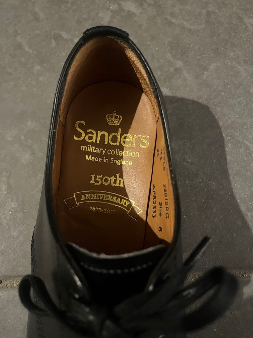 靴 Sanders 150th military collection