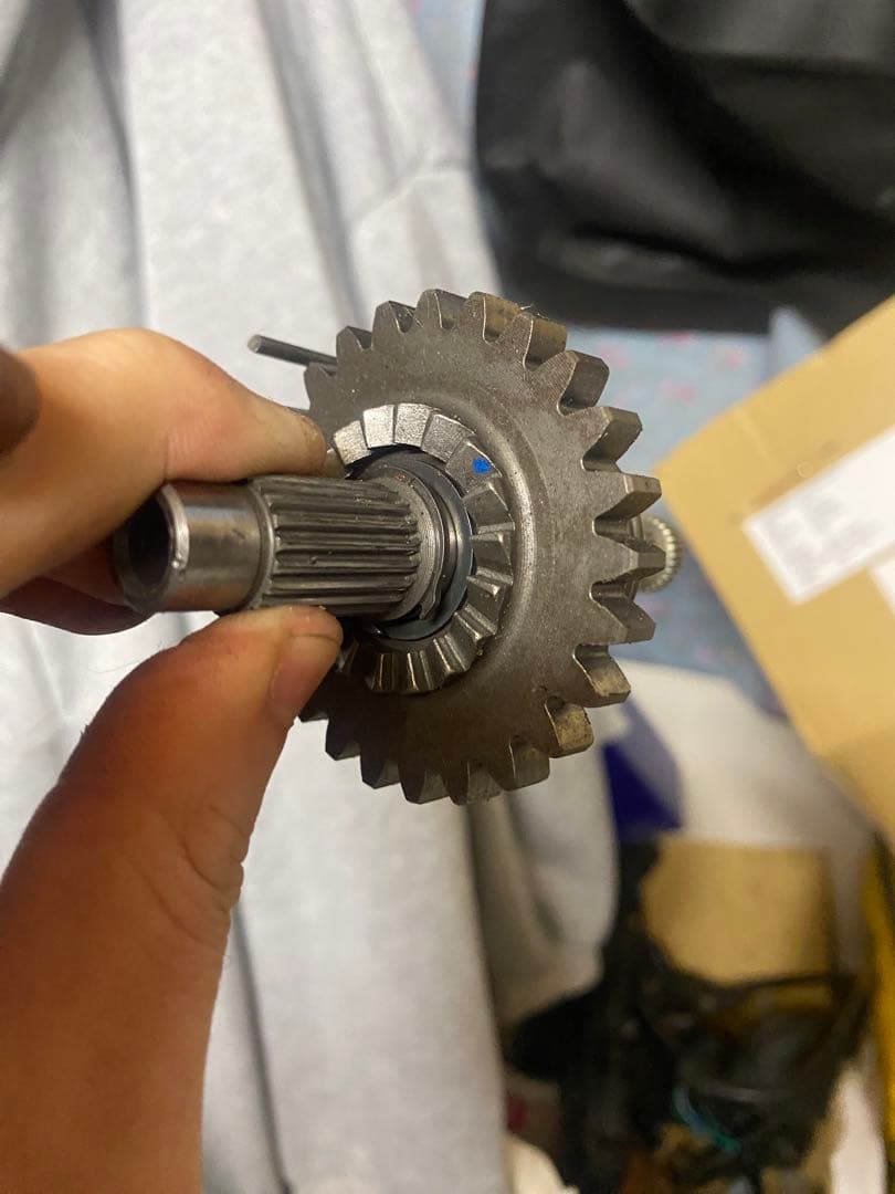 CR80エンジン　レストアベース