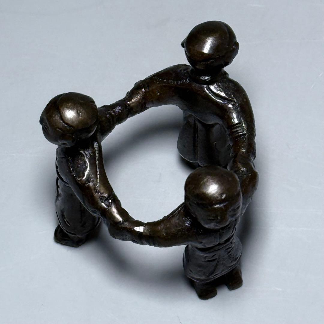 一ノ瀬宗辰　六種蓋置　五徳　三葉　一閑人　栄螺　三人形　蟹　千利休　高岡金工師