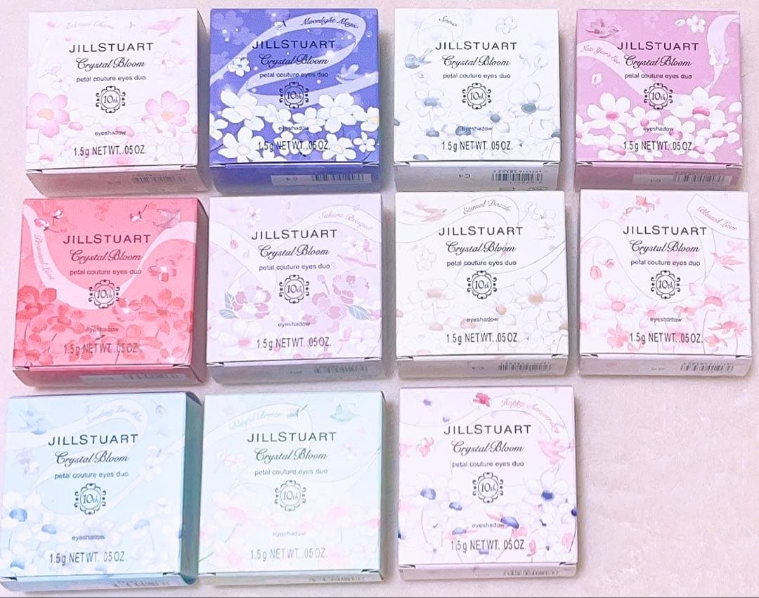 JILLSTUART クリスタルブルーム ペタルクチュールアイズ デュオ