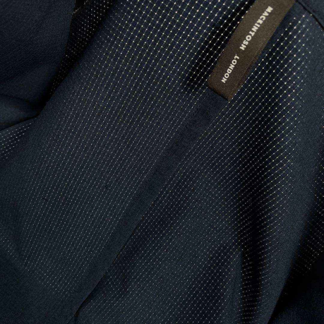 マッキントッシュロンドン ドットエアー テーラードジャケット XL ネイビー