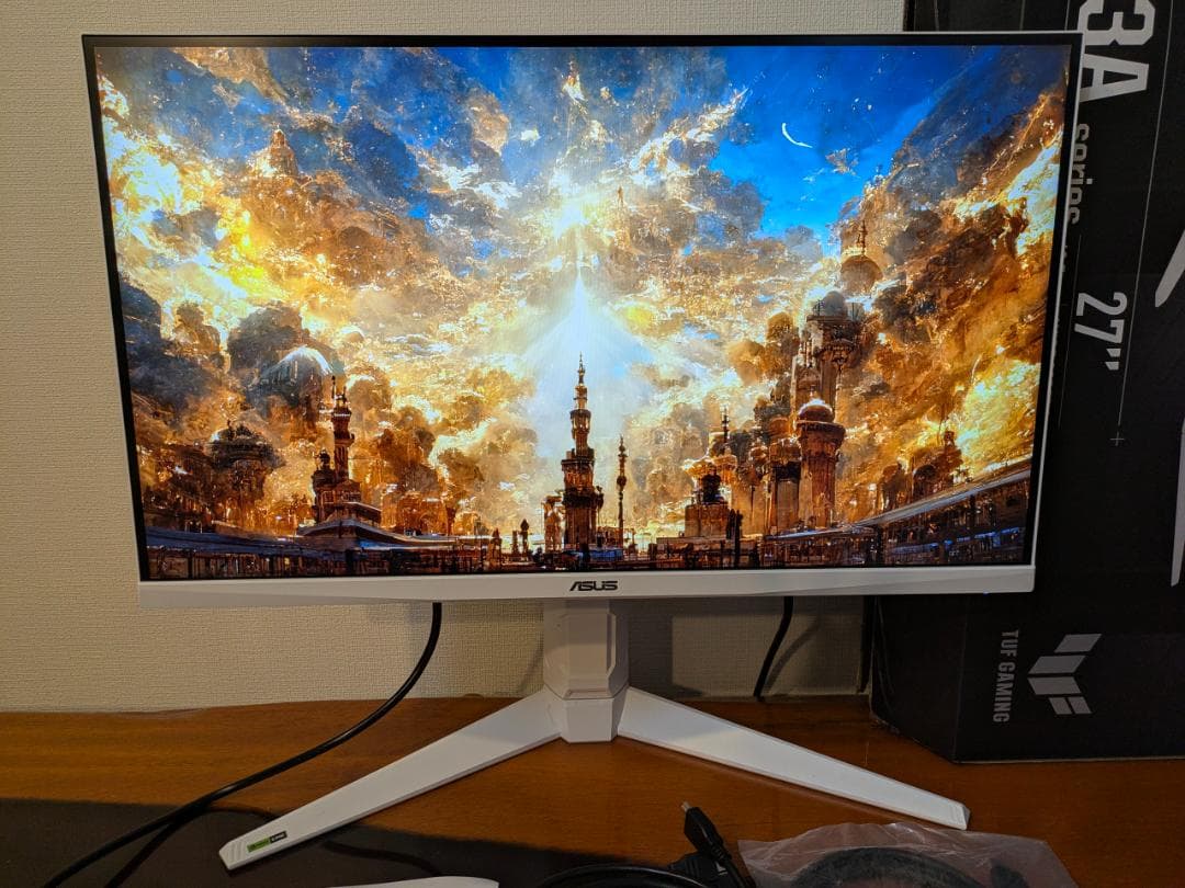 ASUS VG27AQL3A-W 180Hz Fas IPS WQHD モニター
