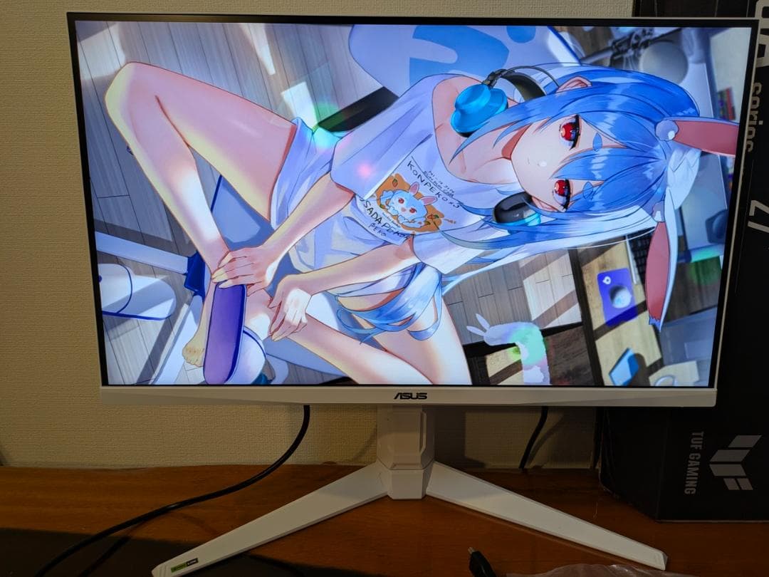 ASUS VG27AQL3A-W 180Hz Fas IPS WQHD モニター