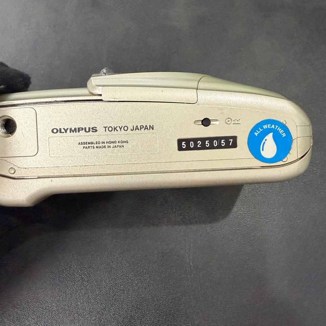 オリンパス コンパクトカメラ mju-Ⅱ ZOOM 通電のみ確認 現状品