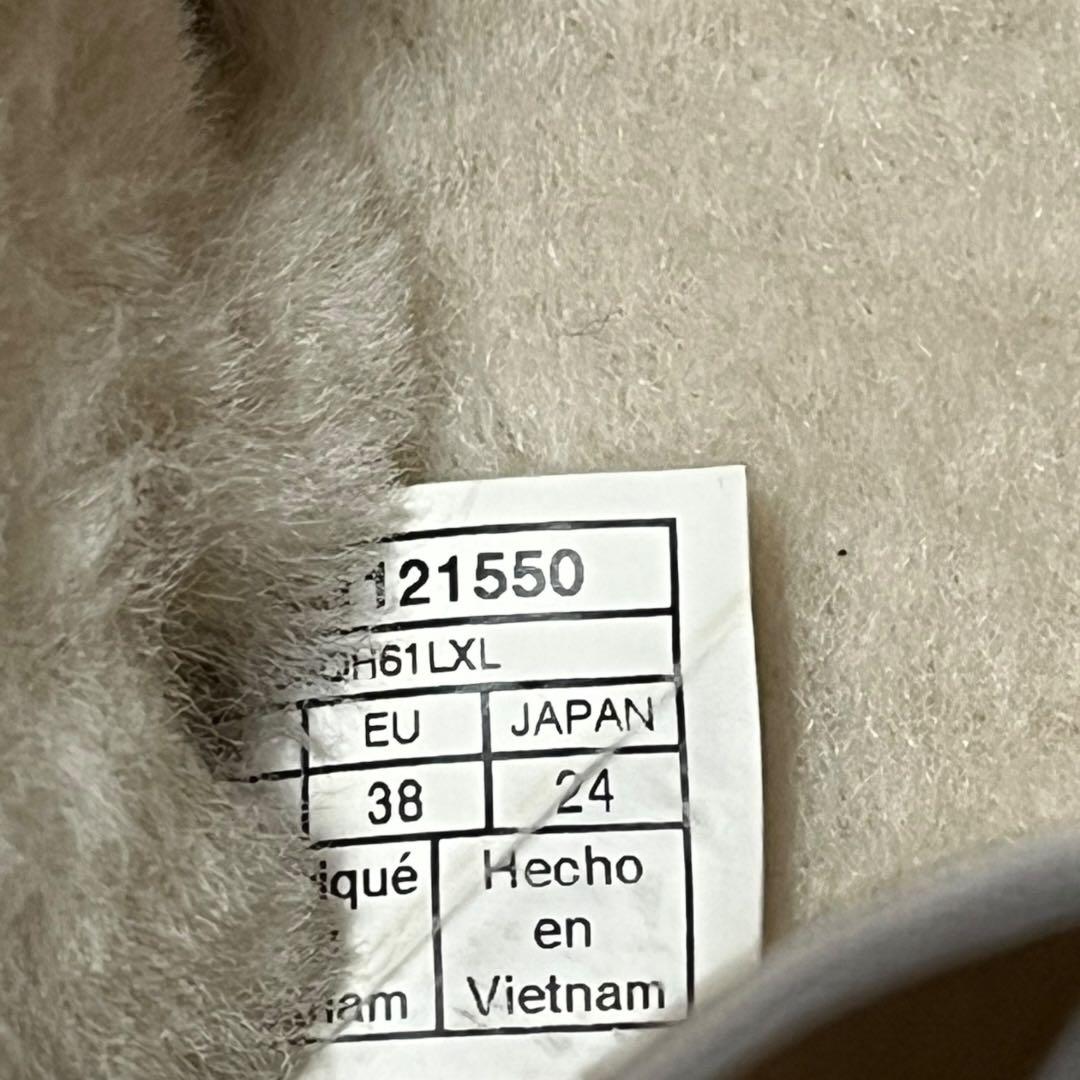 アグ　UGG ディスコクロススライドサンダル 24cm ベージュ ホワイト