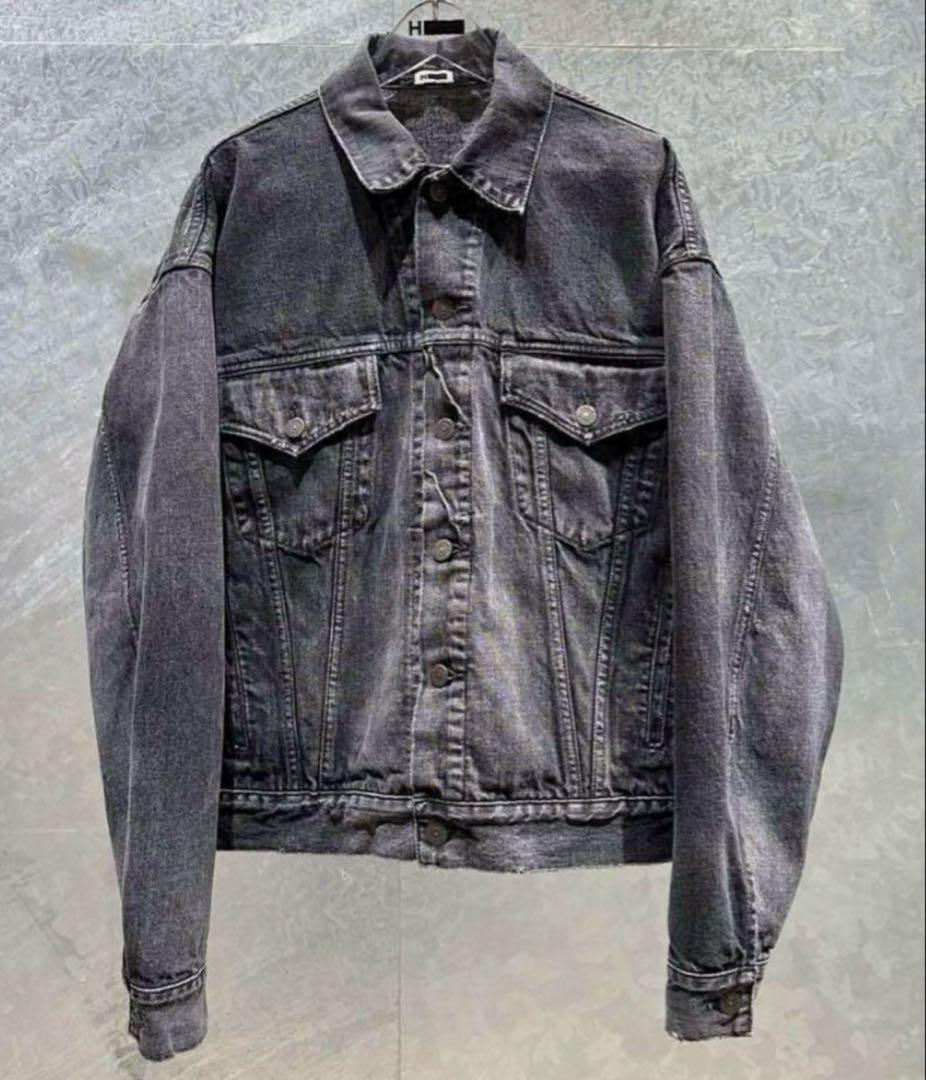 H BEAUTY&YOUTH 24SS ブラックデニムジャケット M