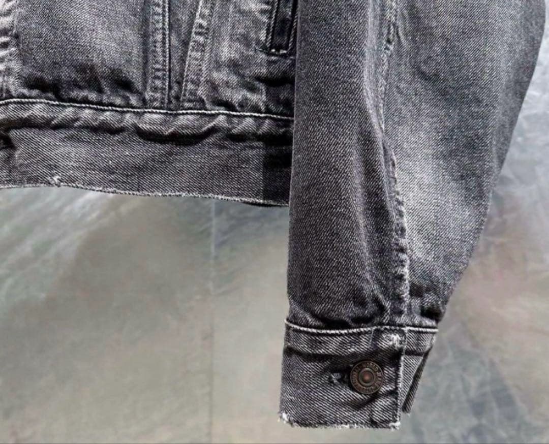 H BEAUTY&YOUTH 24SS ブラックデニムジャケット M