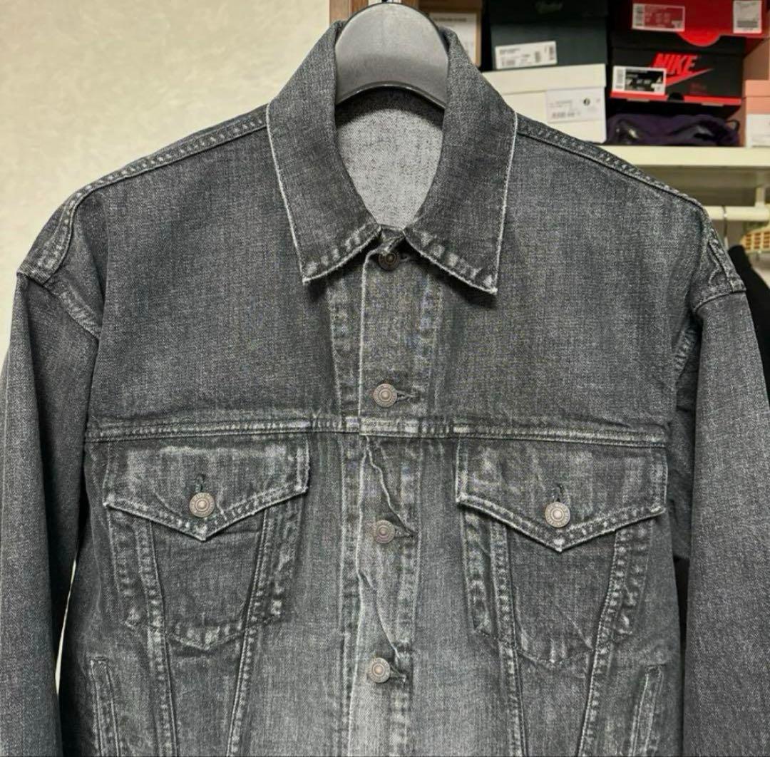 H BEAUTY&YOUTH 24SS ブラックデニムジャケット M