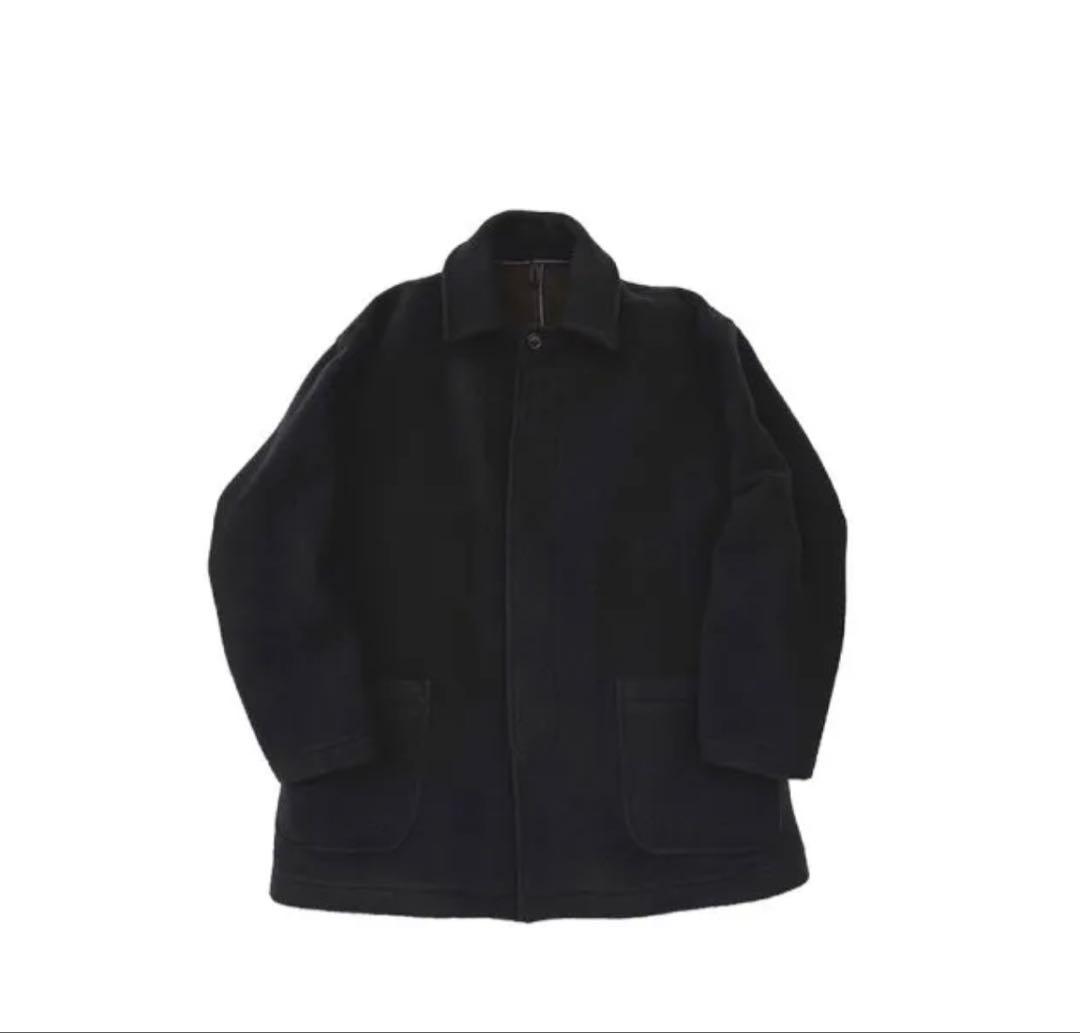 BROWN by 2-tacs Yak wool half coat サイズL