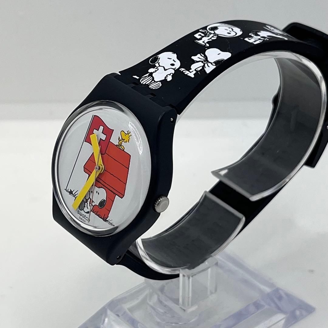 【希少】PEANUTS スヌーピー swatch 腕時計　アナログ時計　コラボ