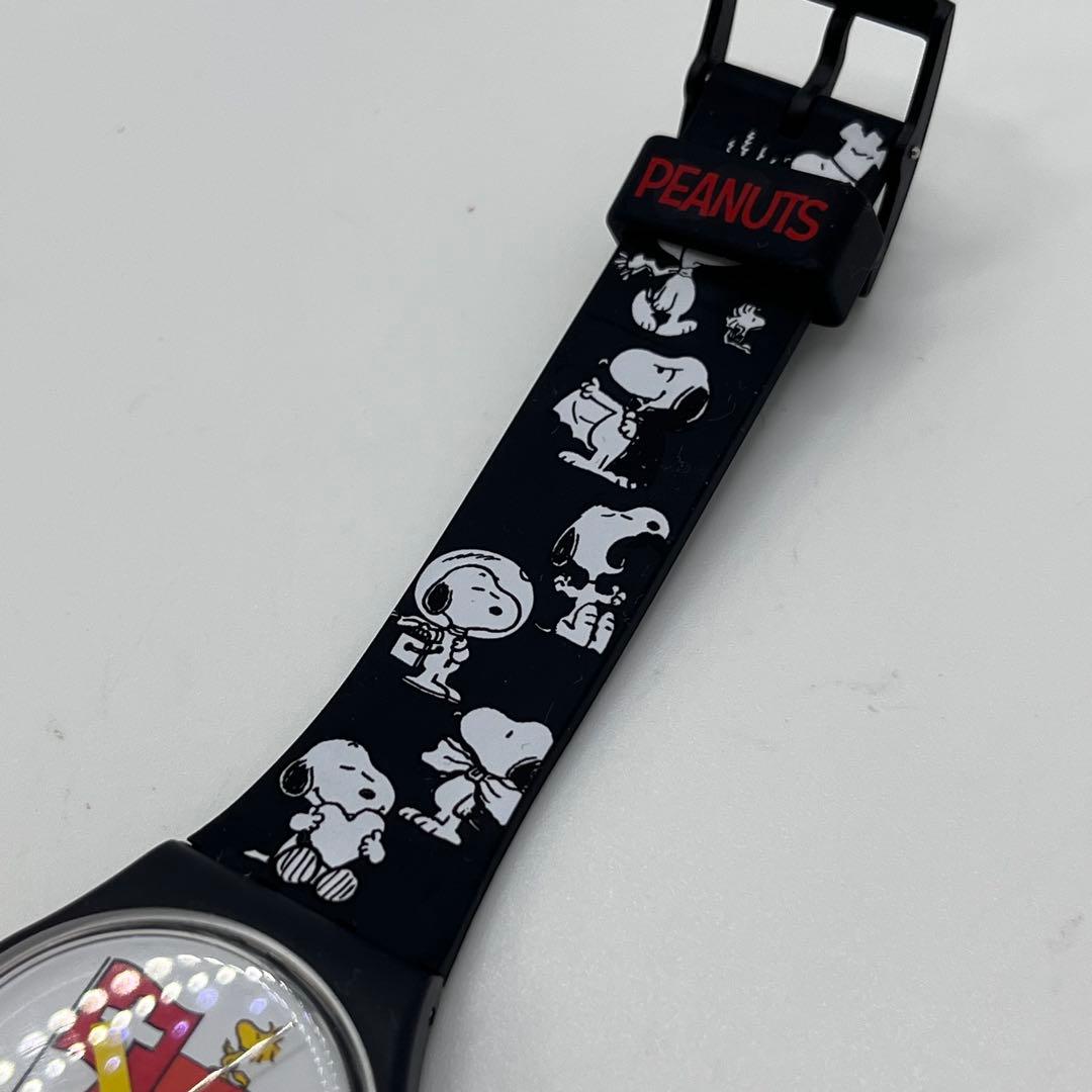 【希少】PEANUTS スヌーピー swatch 腕時計　アナログ時計　コラボ