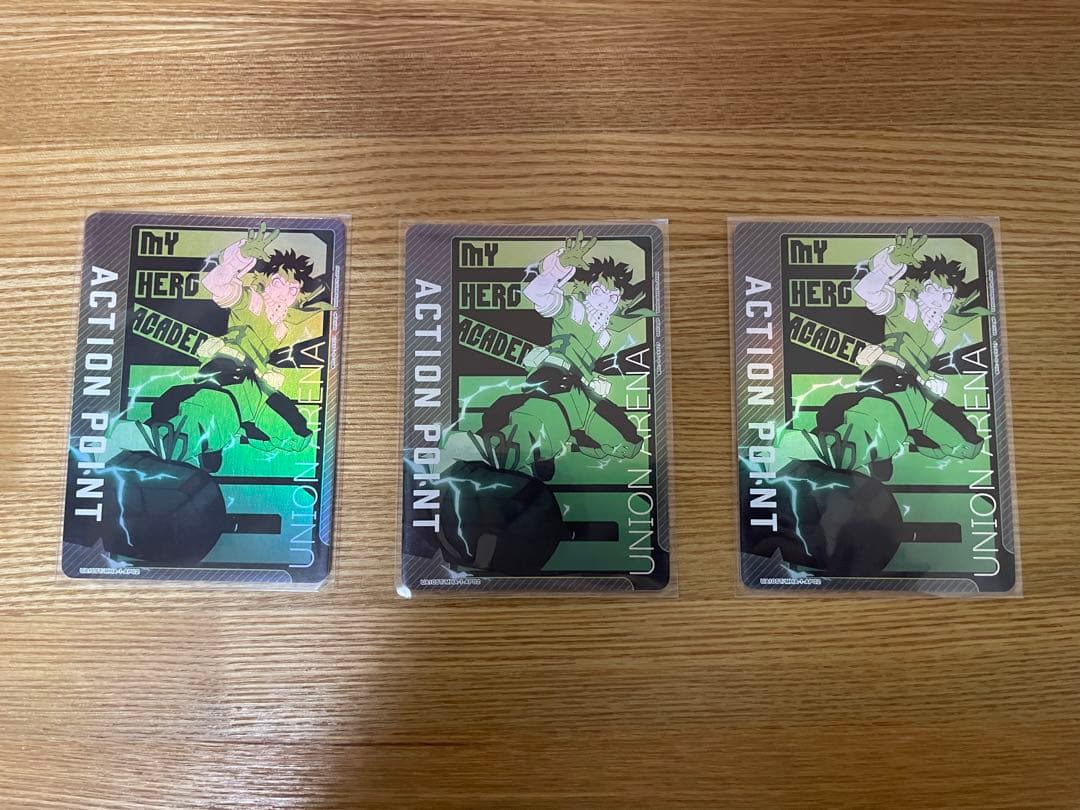 ユニオンアリーナ ヒロアカ スタートデッキ AP アクションポイント パラレル