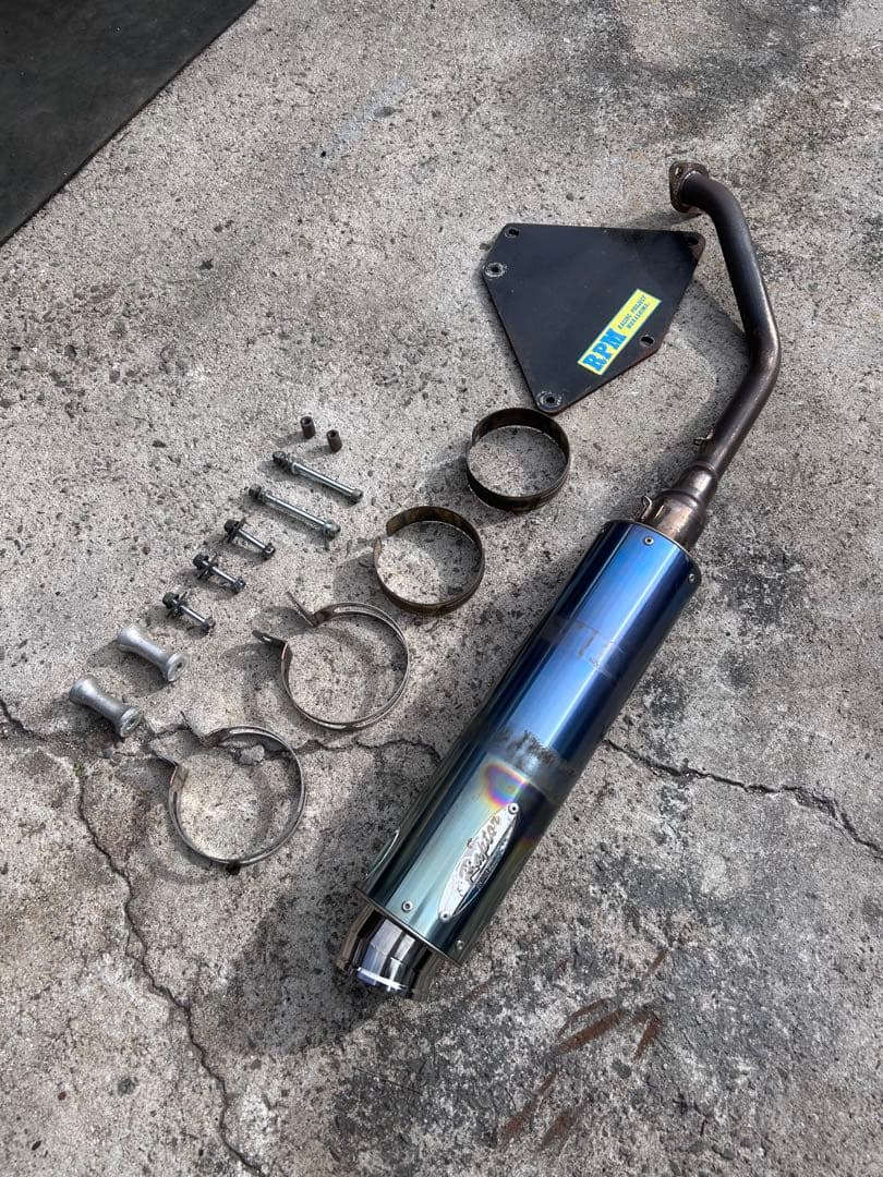 スズキ スカイウェイブ250 CJ43A用 RPM製マフラー RPM菅