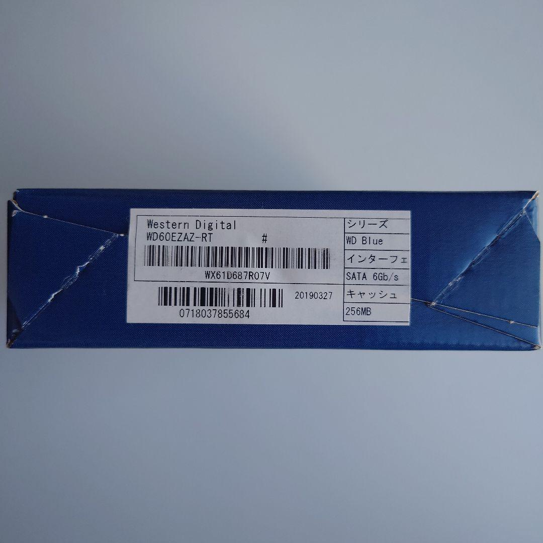 WESTERN DIGITAL Blue WD60EZAZ 内蔵型HDD 6TB