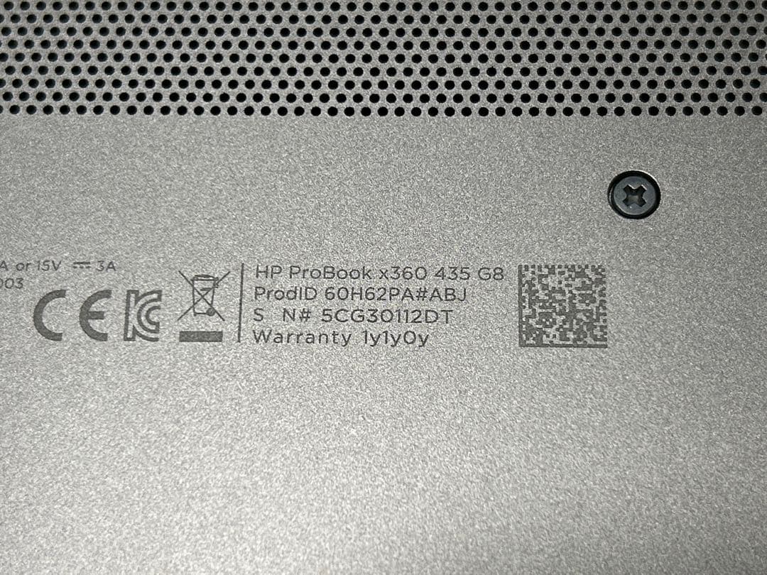 HP ProBook x360 G8 Ryzen7 MS Office付
