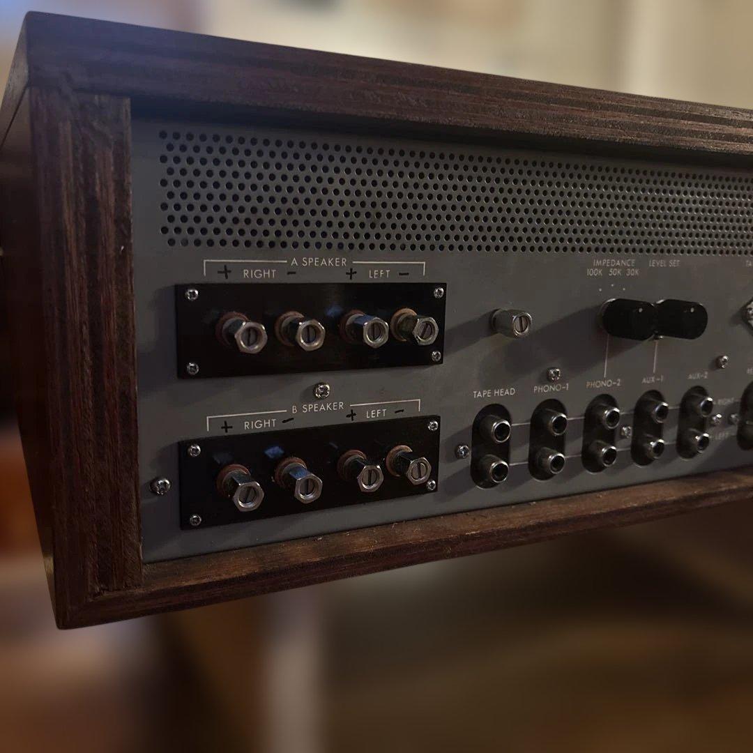 LUXＭＡＮラックスマンSQ-505プリメインアンプ