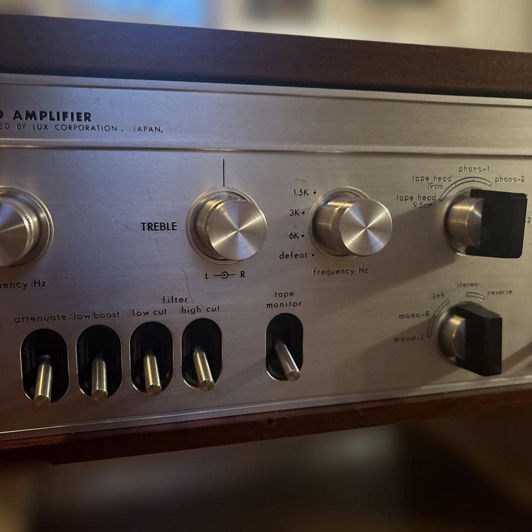 LUXＭＡＮラックスマンSQ-505プリメインアンプ