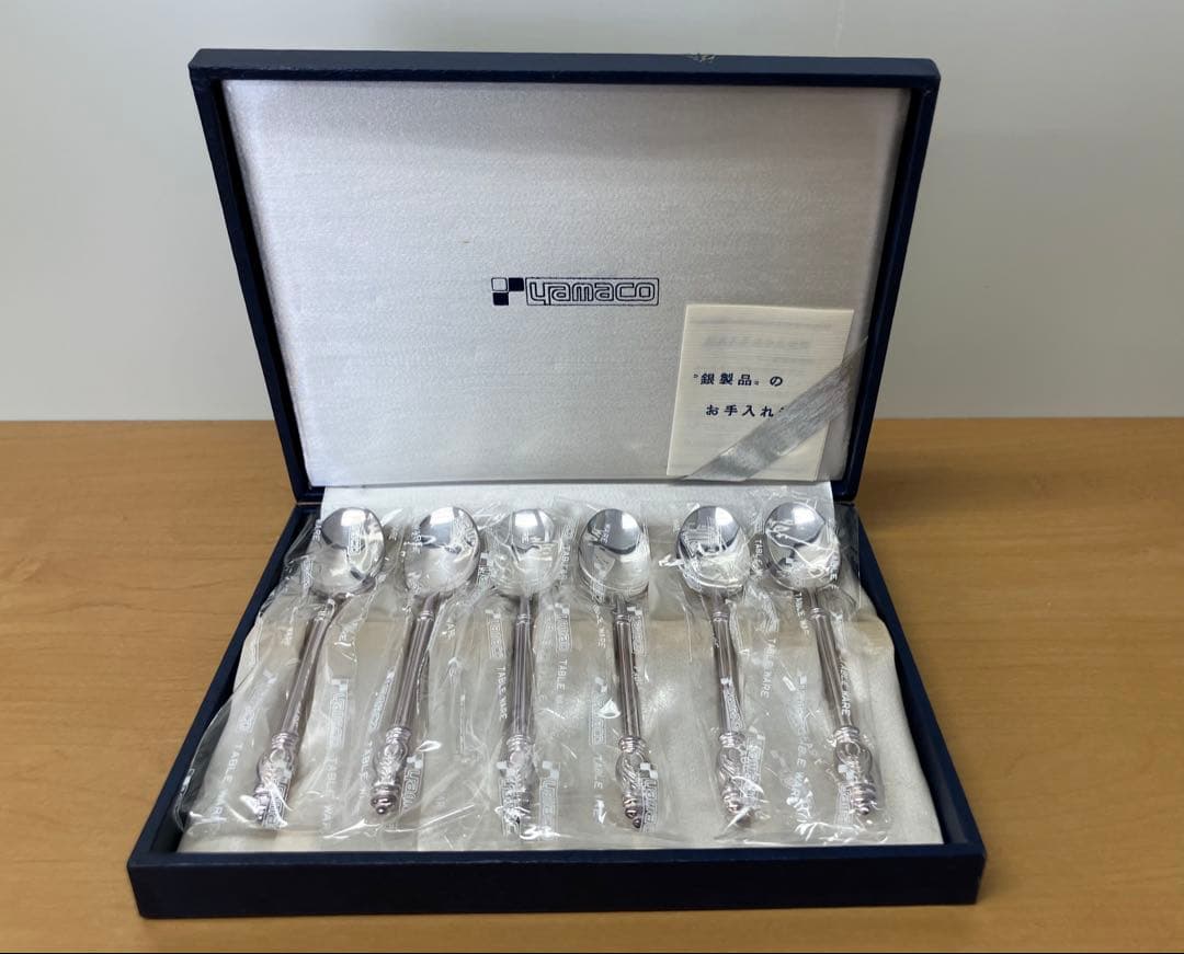 【YAMACO】 パルテノン コーヒースプーンセット（６pcs）個包装 新品