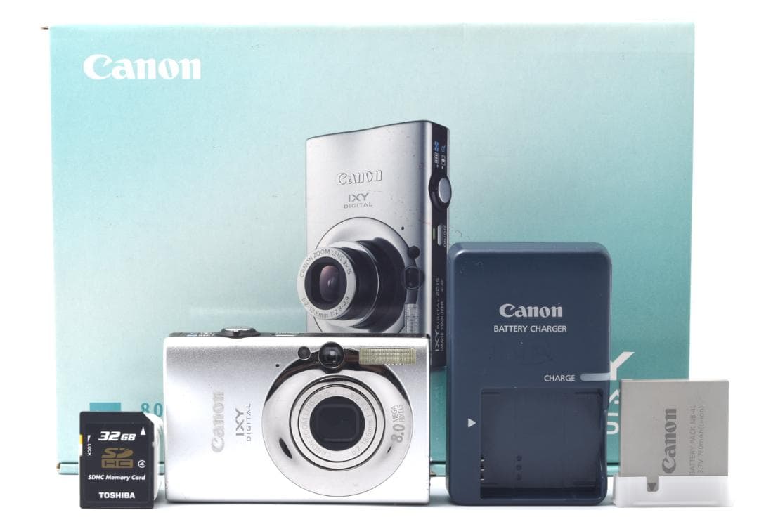 Canon IXY DIGITAL 20 IS《付属品完備・すぐに使えます！》